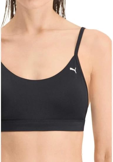 black sporty bikini top