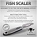 NuBakers - Fish Scaler & Skin Remover for Fast Kitchen Food Prep