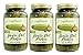 Garlic Dill Pickles, Raw, Fermented, Probiotic, Organic, 24 Oz (3 Jars)