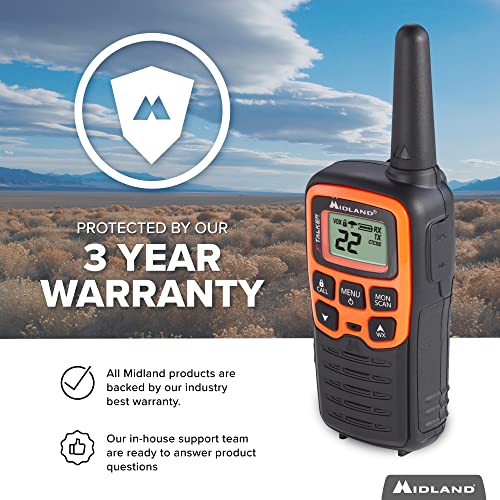 Midland T51X3VP3 XTALKER WalkieWalkie Long Range Two Way Radio for