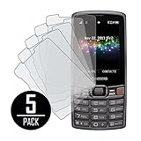 Kyocera Verve / Contact Screen Protector Cover, MPERO Collection 5 Pack of Matte Anti-Glare Screen Protectors for Kyocera Verve / Contact