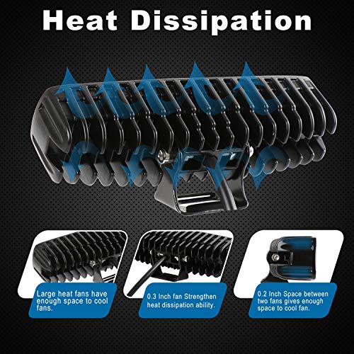 AAIWA LED Light Bar, 6 Inch Led Pods 36W Off Road Lights Flood Driving Fog Lights, Led Work Light Bar for Truck SUV ATV Jeep Boat - Thumbnail 3