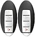 KeylessOption Keyless Entry Remote Control Car Smart Key Fob Replacement for Altima KR5S180144014 (Pack of 2)