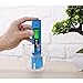 Jellas Pocket Size pH Meter Digital Water Quality Tester for Household Drinking Water, Swimming Pools, Aquariums, Hydroponics, pH Measurement for 0-14.0 pH (Z-Blue - pH Meter Auto Calibration)