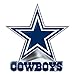 FANMATS 60596 Dallas Cowboys Heavy Duty Aluminum Embossed Color Emblem, Auto Emblem Decal - Alternate