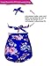 JOYMODE Swimsuits for Women Swimwear Bikini Push Up High-waisted Floral Print Bikini Set