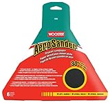 Wooster Brush 1802 AeroSander Drywall Sandpaper 6-Pack, 80 Grit