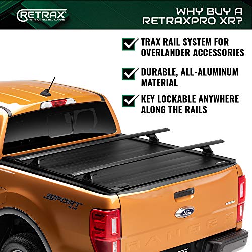 RetraxPRO XR Retractable Truck Bed Tonneau Cover T80481 Fits 2019