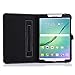MoKo Tab S2 8.0 Case - Slim Folding Cover Case for Samsung Galaxy Tab S2 / S2 Nook 8.0 inch Tablet, BLACK (With Auto Wake / Sleep and Stylus Pen Loop)