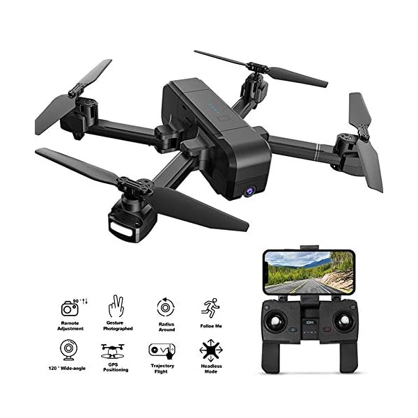 okpow 2mp wide angle selfie drone