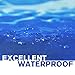 CHEERHUNTING Nautical Anchor Shower Curtain, Red Anchor with Bible Line, Shower Curtain with Hooks, 72W x 72H Fabric Bathroom Decor, Navy Red÷