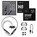 TREBLAB N8 – Magnetic Neckband Wireless Running Earphones Sports - Lightweight, IPX5 Waterproof Earbuds, Noise Canceling Wireless Headphone Bluetooth 5 with Mic for Gym Workout. Sports Headphones 2019