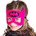 Superhero Capes Dress up Costumes Set of 4 with Masks Kids Boys & Girls Birthday Party Supplies