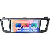 Dasaita 10.33" QLED Car Stereo for Toyota RAV4 2013-2018 | Wireless CarPlay, Android Auto, Android 13, GPS Navigation, BT5.0, 6GB+64GB, 4G LTE, 5G WiFi, Plug &amp; Play Upgrade