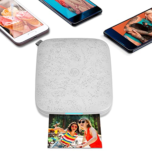 HP Sprocket 3x4 Instant Photo Printer Wirelessly Print 3.5x4.25