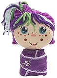 Flip Zee Girls Zara Happy Flower Sweet and Cuddly 2-in-1 Plush Doll