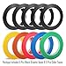 selizo 10 Rolls 1/8” Whiteboard Pinstripe Tape Thin White Board Dry Erase Line Gridding Tape