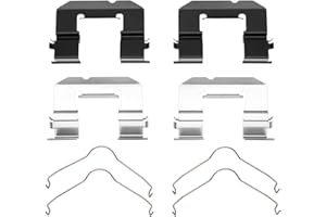 SUDSTY Front Disc Brake Hardware Kit Compatible With Chevrolet Equinox 2018 2019 2020 2021 2022 PC-113311