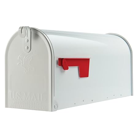 Original U.S. Mailbox - ELITE - Stahl - weiss - Gr. T1 Art E1100W00