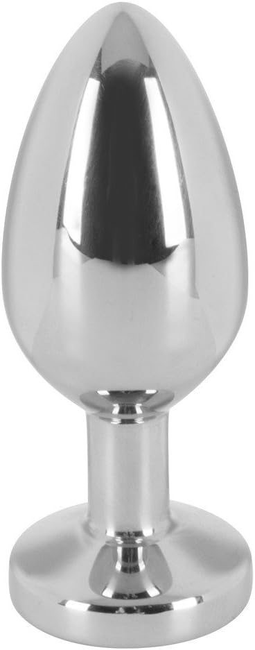 Sextreme Small Jewel Butt Plug, Silver - Image 3