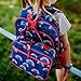 Lone Cone Kids' Insulated Lunch Box - Fun Patterns for Boys and Girls, Hearts and Rainbows, Standard