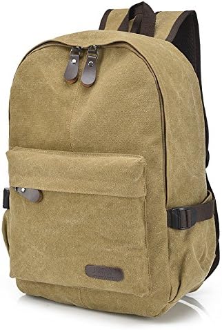 Phenas Off-white Canvas Backpack School Bag Super Cute for School Girl Cute Products New Fashion Casual Canvas Backpack Rucksack Bag School Shoulder Bags