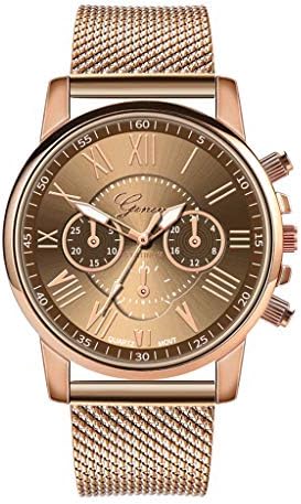 Women Watches Sale,Women Watch,Watches for Womens,Women Watch Sale Clearance,Women Watch,Minshao Luxury Quartz Sport Military Stainless Steel Dial Leather Band Wrist Watch,Wrist Watches for Women
