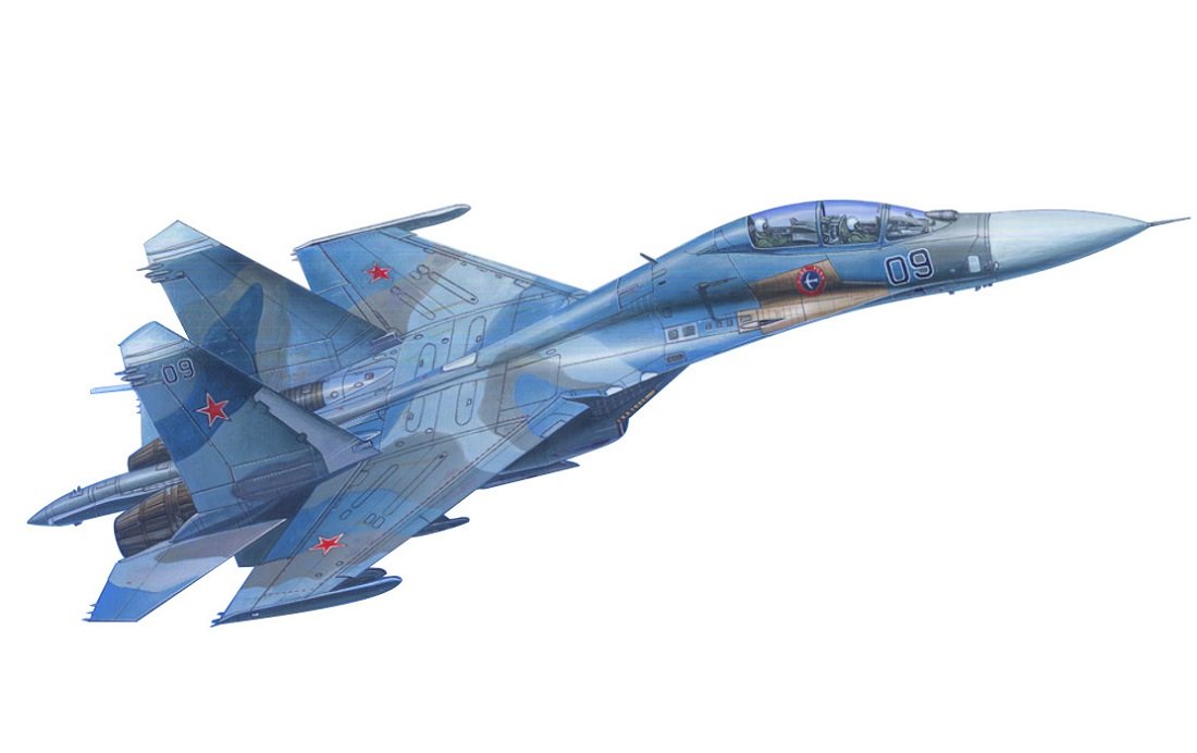 Hobbyboss 1:48 - Su-27UB Flanker C