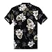 Palm Wave Men's Hawaiian Shirt Aloha Shirt