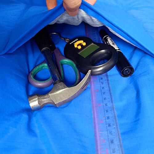 Inf-way Cryogenic Apron for Liquid Nitrogen Lab Waist Protective, 3 Size for Choice,Cryogenic Apron Medium 42"