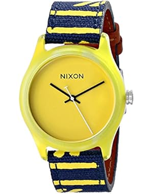 Women's A402-250-00 Mod Acetate Analog Display Japanese Quartz Blue Watch