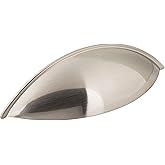 Jeffrey Alexander 8236SN Bordeaux Shaker Cup Pull, Nickel