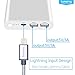Lumsing 12000mAh Battery Pack External Portable Charger iPhone Apple Lightning Power Bank Silver