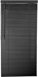 Funky Gadgets PVC Venetian Blinds Easy Fit 2.5cm Slats 225x150 cm Black view 1