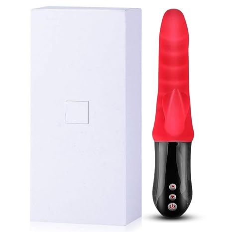 Realistische Dildo-Vibratoren Teleskop-G-Punkt-Vibrator Klitoris Stimulator Vagina-Massagegerät Sexspielzeug mit 7 Frequenzvi