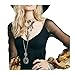 CA Mode Women's Flower Chiffon Lined Long Maxi Party Beach Dress