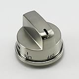EREBZ37189611 For EBZ37189611 LG Stove Range Stainless Knob (Non Super Boil)