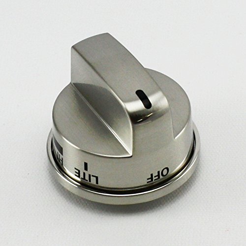 EREBZ37189611 For EBZ37189611 LG Stove Range Stainless Knob (Non Super Boil)