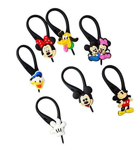 AVIRGO 7 pcs Soft Zipper Pull Charms for Backpack Bag Pendant Jacket Set # 71-3 - Thumbnail 5