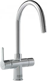 Franke Minerva 3 in 1 Instant Hot Water Tap Chrome Kettle Tap with Tank view 2