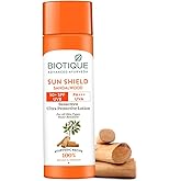 Biotique Sandalwood 50+ Spf Uva/Uvb Sunscreen Ultra Soothing Face Cream 120Ml/4.06Fl.Oz.