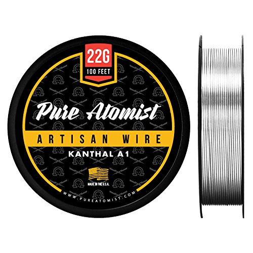 100ft Kanthal A1 22 Gauge Resistance Wire 22 AWG 0.64mm 100' Roll