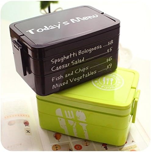 Lunch Bento Box Plastic Food Container Cute And Durable, Easy To Clean Outdoor Portable Containers For Kids School Office