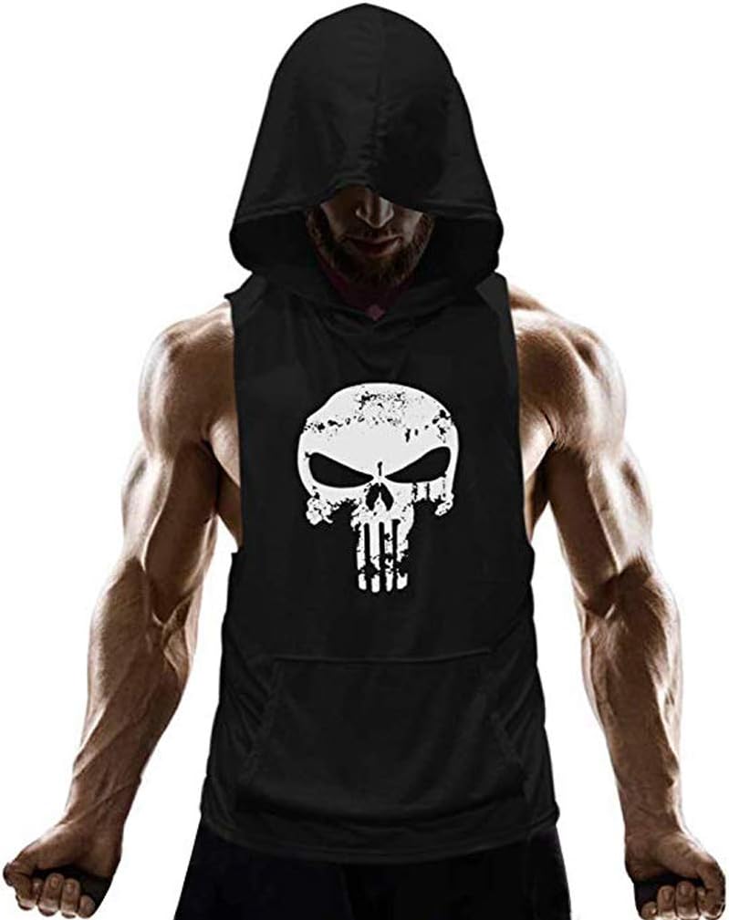 Mens Tank Tops Workout Shirts Bodybuilding Stringer Tank Top Sleeveless Fitness Vest