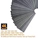 Wet Dry Sandpaper Assortment 46 Pack 120 to 7000 Sand Paper Assorted Grit 9 x 3.6 Inches Waterproof Sanding Paper Sheets for Automotive Wood Sanding Car Metal Plastic Glass Polishing