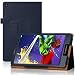 8" Lenovo Tab 2 A8-50 / Lenovo Tab 3 8 Tablet Case Cover, WizFun PU Leather Case Cover For 8" Lenovo Tab 2 A8 A8-50 / Lenovo Tab3 TB3-850F Tablet (Blue)