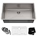 Kraus Standart PRO 32-inch 16 Gauge Undermount Single Bowl Stainless Steel Kitchen Sink, KHU100-32 primary