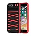 Under Armour UA Protect Arsenal Case for iPhone 8 Plus & iPhone 7 Plus - Black/Red