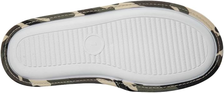 camo memory foam flip flops