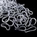 Senkary 1200 Pieces Clear Rubber Hair Bands Hair Elastics Ties Bands for Girls